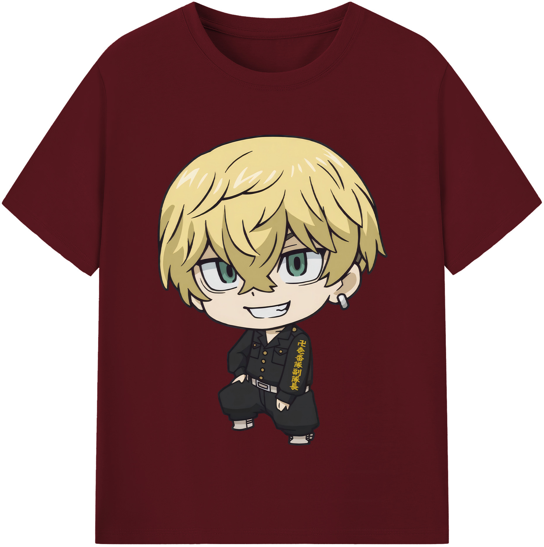 （画像用） 東京リベンジャーズ Tokyo Revengers 綿100％半袖Tシャツ（フロントプリント）